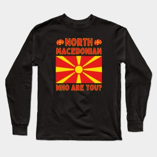 Macedonian Long Sleeve T-Shirt